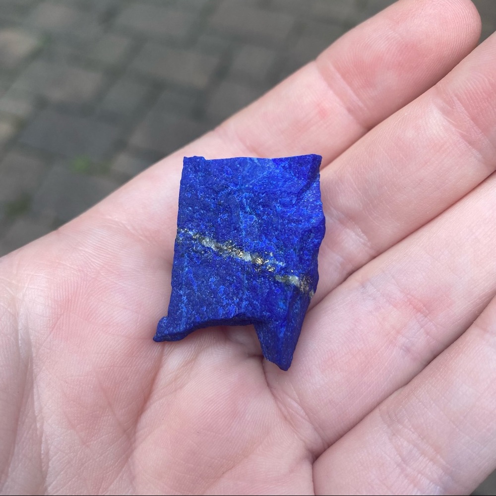 Lapis Lazuli Raw Crystal Gemstone - Picture 2 of 4